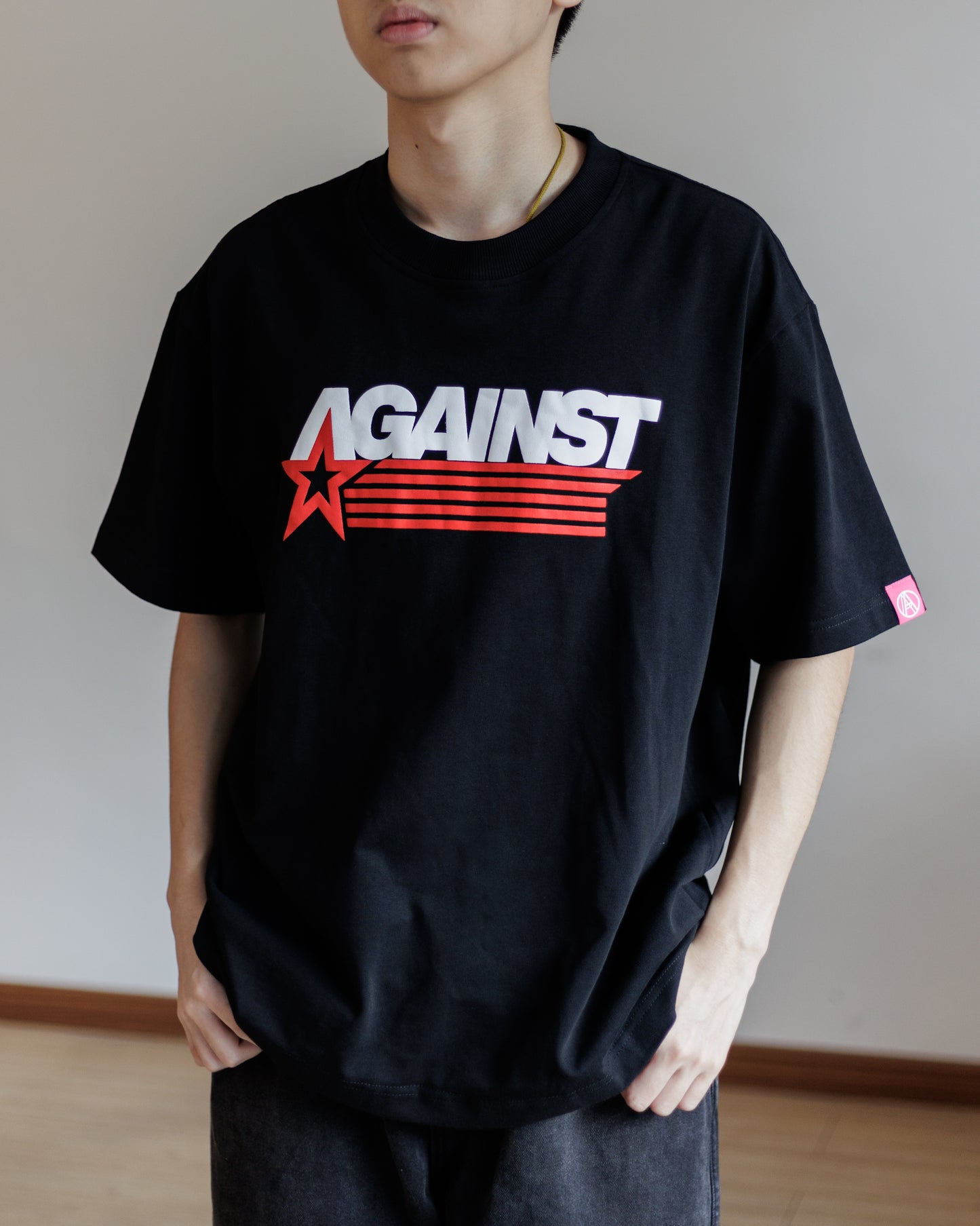 Against Lab - Starter Logo Tee Black