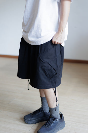 Drawstring Balloon Cargo Short - Graye Studio x ZHD