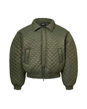 ISSEY - Padded Quilted Jacket - Olive