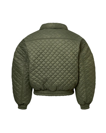 ISSEY - Padded Quilted Jacket - Olive