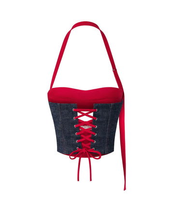 PP - RDC Ruby Denim Selvedge Corset