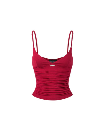 PUSHPUSH - Ripple Top - Red