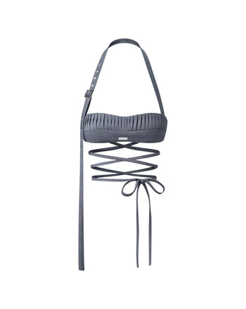 PUSHPUSH - Snatched Top - Gray