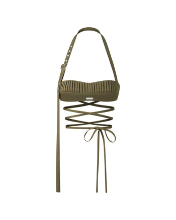 PUSHPUSH - Snatched Top - Olive