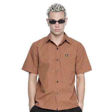 PUSHPUSH - Nik Shirt - Rust Check