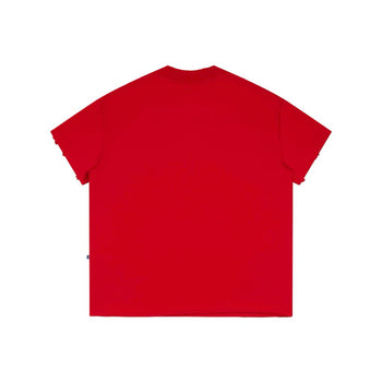 ABBBrand - The Broth Base Pocket Wash Boxy Tee - Red