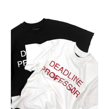KMC - DEADLINE PROFESSOR Tee - White