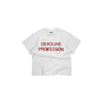 KMC - DEADLINE PROFESSOR Tee - White