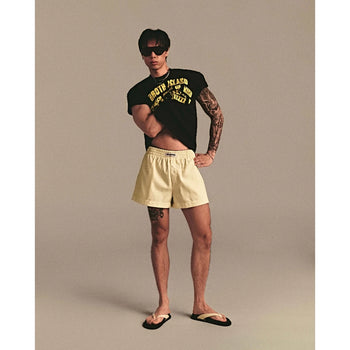 ABBBrand - Island Latitude Boxy Tee - Black