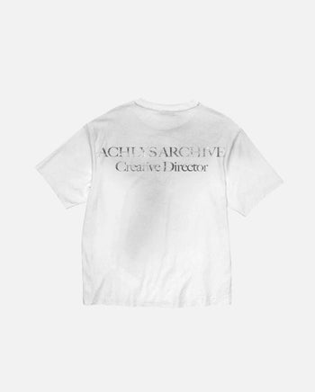 KMC - DIRECTOR Washed Tee - White