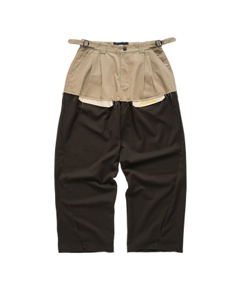 K.M.C - Uncertain Baggy Trouser - Beige