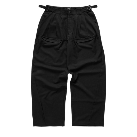 K.M.C - Uncertain Baggy Trouser - Black