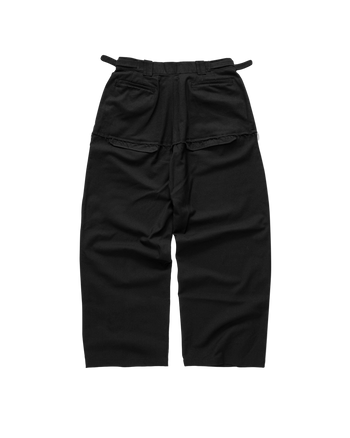 K.M.C - Uncertain Baggy Trouser - Black