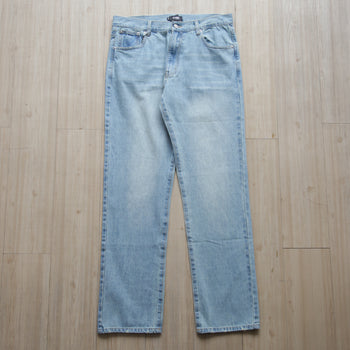 FMG Washed and Distressed Denim Jeans