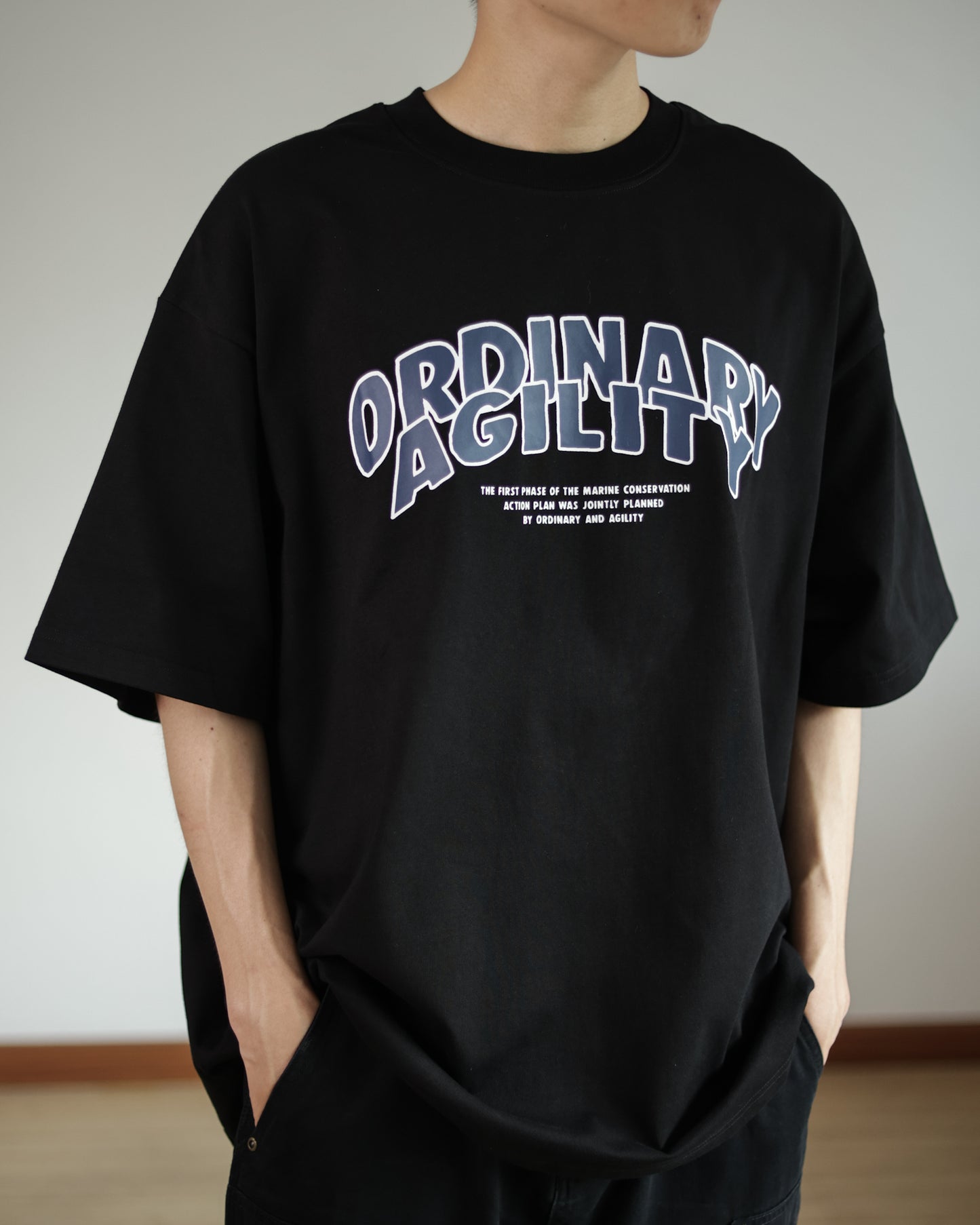 Agility X Ordinary Pisces Slogan Tee