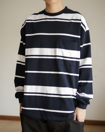 A.O.P Big Striped L/S Tee