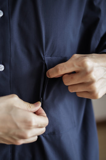 A.O.P Teflon Zipper Pocket Shirt